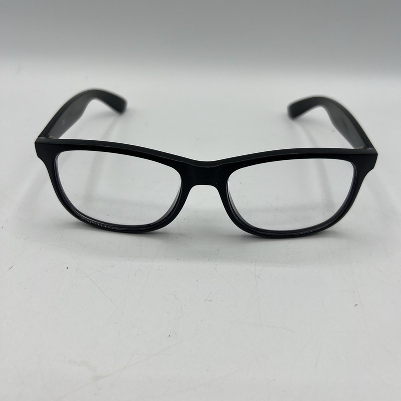 Ray-Ban Black Rectangular Eyeglass Frames Replacement Only Scratched Lenses