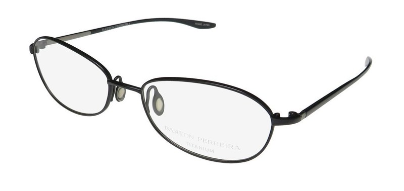 NEW BARTON PERREIRA HAZEL EYEWEAR JAPAN TITANIUM FULL-RIM BKS/PEW 53-16-133