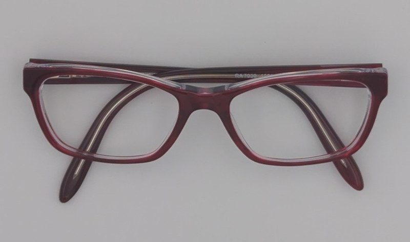 Ralph by Ralph Lauren RA7039 1081 Eyeglasses Frames Only Red Clear 51-16-135
