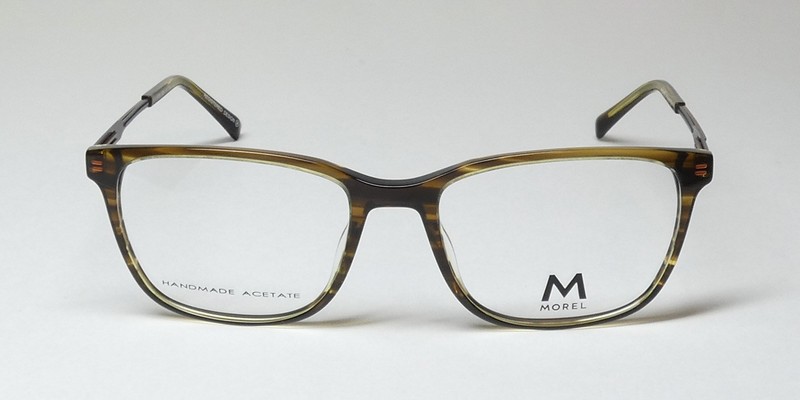 NEW MOREL NOMAD 40197N EYEGLASSES FRANCE FULL-RIM MENS SP03 SQUARE 56-19-150 gallery
