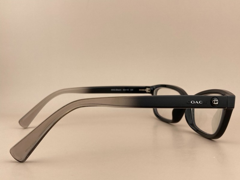 Coach Eyeglasses Frame HC 6147U 5002 Black Cat Eye 52-15-140 Womens FRAMES ONLY gallery