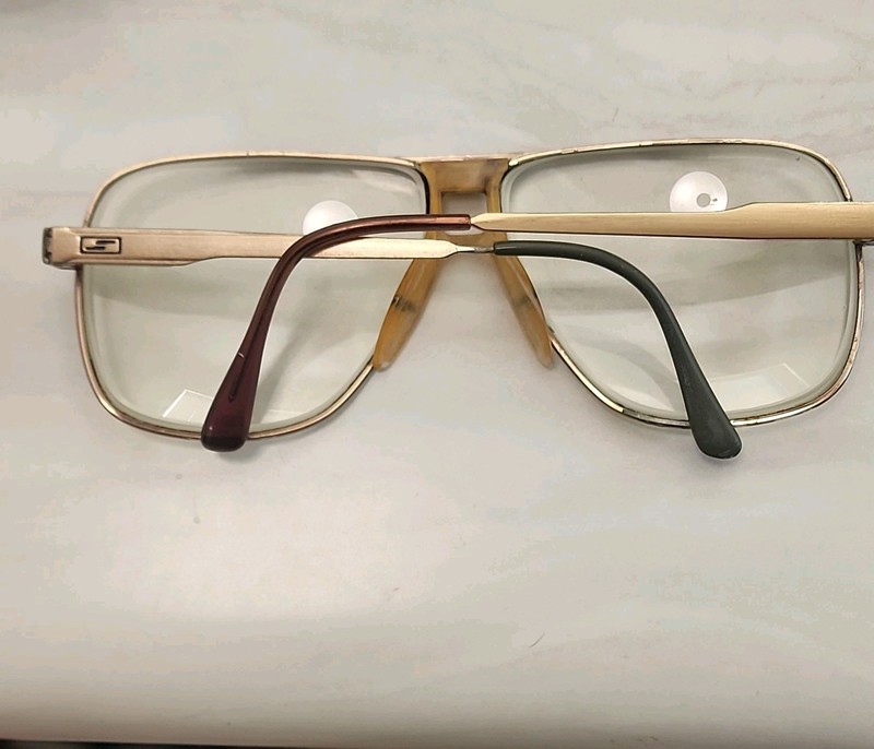 VINTAGE SAFILO ELASTA 3009/N 140 000 FRAMES GOLD PILOT MADE IN ITALY gallery