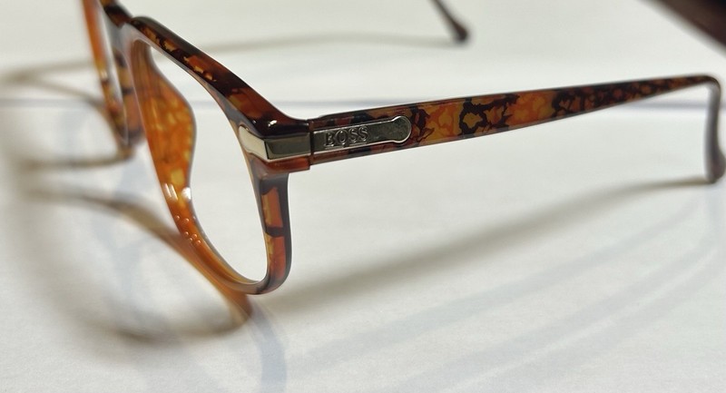 Hugo Boss x Carrera Eyeglasses Frame Tortoiseshell 54□18 Made in Germany – New