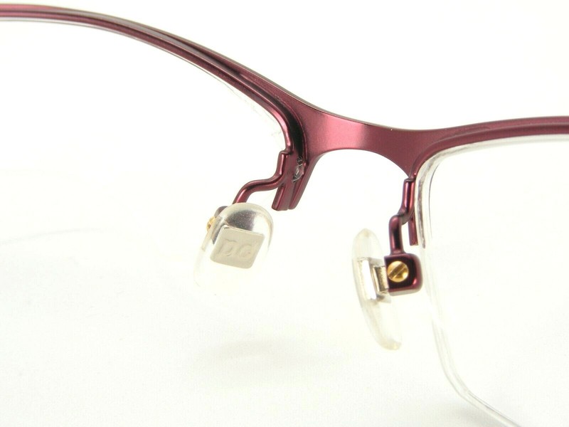 PRODESIGN DENMARK 5107 4021 RED /PINK EYEGLASSES 52-16-134mm (LEFT LENS MISSING) gallery