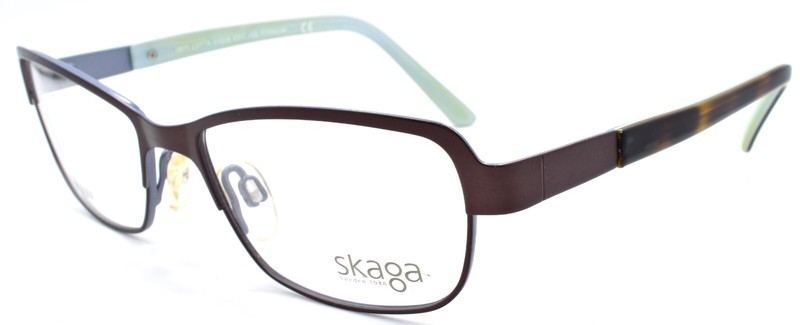 Skaga 3871 Lotta 5201 Women’s Eyeglasses Frames TITANIUM 51-16-130 Brown
