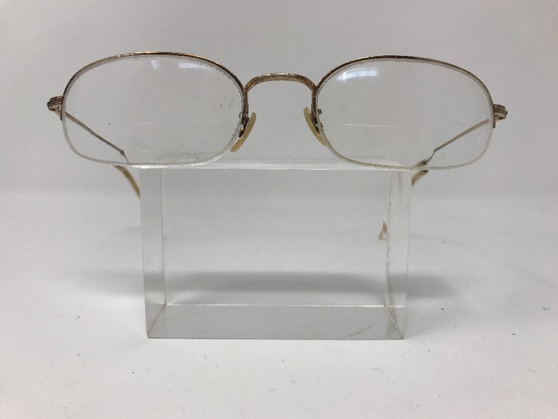 Oliver Peoples Eyeglasses Harvard 52-20-140 Half Rimless Gold G776