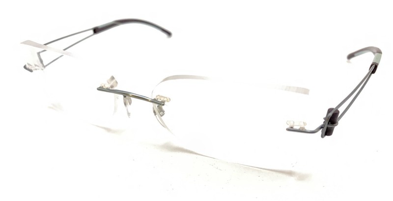 Silhouette Titanium Silver Gray Brown Rimless Eyeglasses Frames Austria Unisex gallery