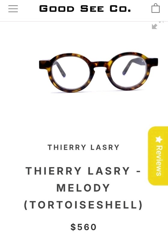 THIERRY LASRY Melody 44mm Tortoiseshell Round Panto Eyeglass Frames France $560 gallery