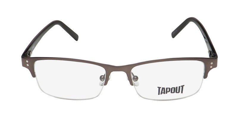NEW TAPOUT TAP840 EYEGLASS FRAME 015 RECTANGULAR METAL & PLASTIC MENS 53-17-140 gallery