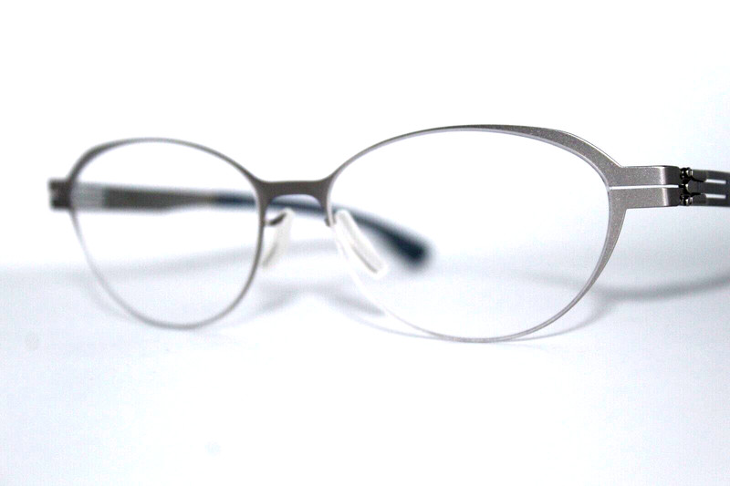 NEW IC! BERLIN ACOUSTIC PEARL GREY AUTHENTIC EYEGLASSES FRAME 51-16-135MM W/CASE gallery