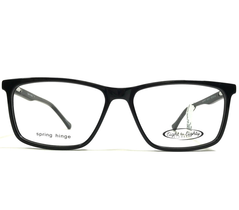Eight to Eighty Eyeglasses Frames BABYBOY BLACK Square Full Rim 55-16-140