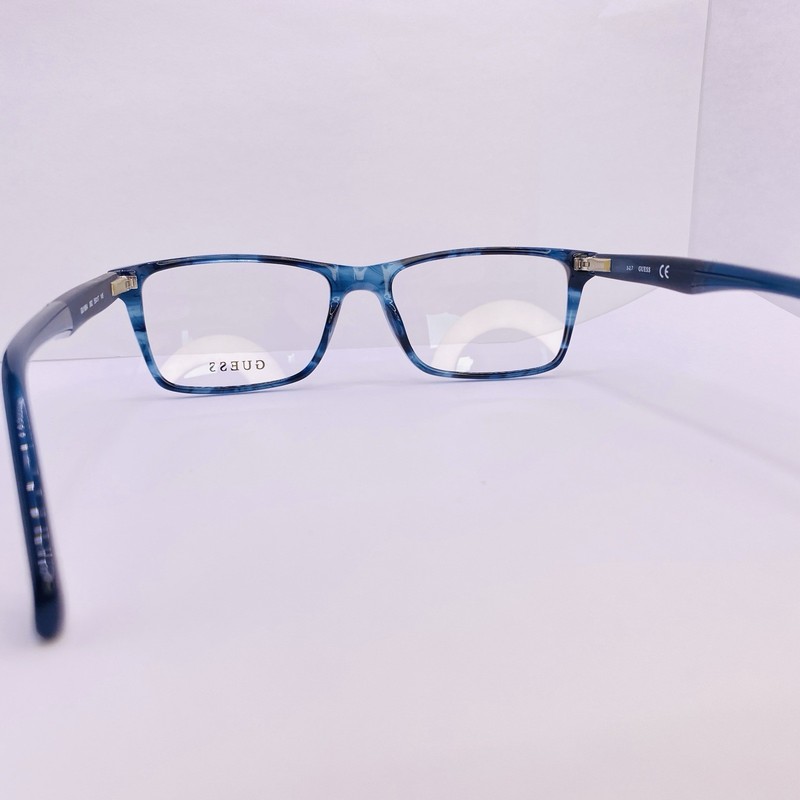 Guess Eyeglasses Authentic GU 1954 092 55 [] 17 145 Black Blue Gradient gallery