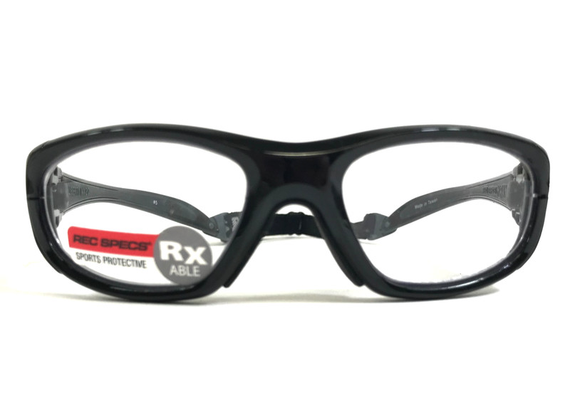 Rec Specs Kids Athletic Goggles Frames MAXX MX20 #5 Shiny Wrap Black 51-17-125