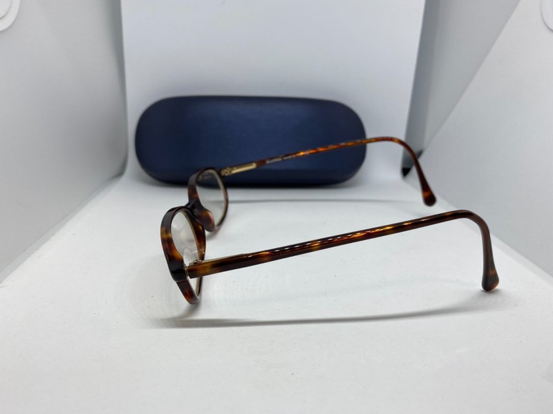 BROOKS BROTHERS B.B.554 5016 Eyeglasses Frame Italy 50-18-140 Dark Brown gallery