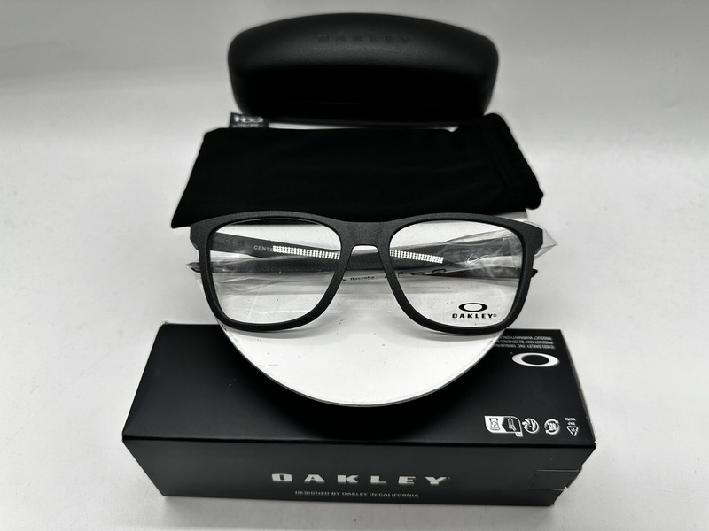 Oakley Centerboard OX8163-0455 Satin Light Steel size 55-17-141 Eyeglasses NEW!!