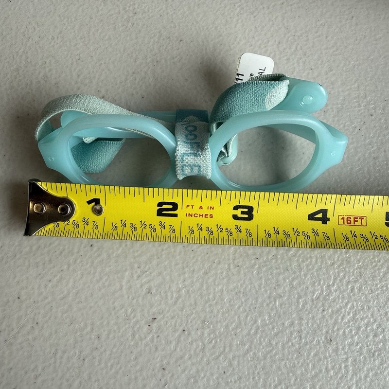 MIRAFLEX Mini Baby EC Clear Blue Neutral Frames Eyeglasses 33-11 Sample Italy gallery