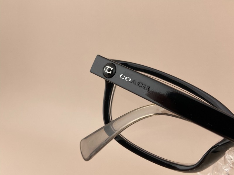 Coach Eyeglasses Frame HC 6147U 5002 Black Cat Eye 52-15-140 Womens FRAMES ONLY gallery