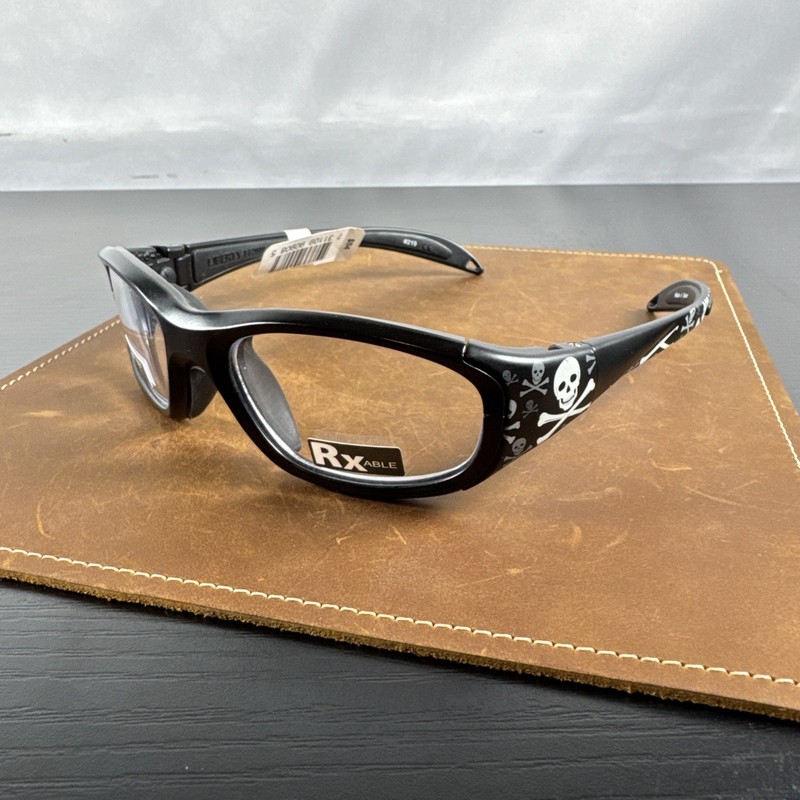 LIBERTY SPORT REC SPECS SS2000 MATTE BLACK Skulls 51-17-125 GOGGLES FRAMES ONLY)