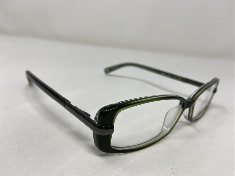 Nine West NW5028 306 53-15-135 Green Full Rim Eyeglasses Frame E940 gallery
