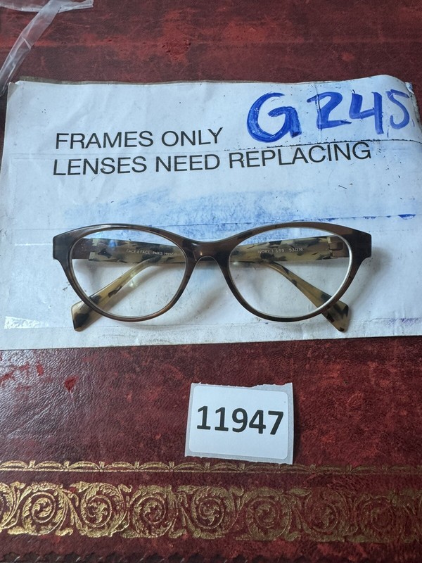 Face A Face Eyeglasses Frames Ivory 1 689 53-16