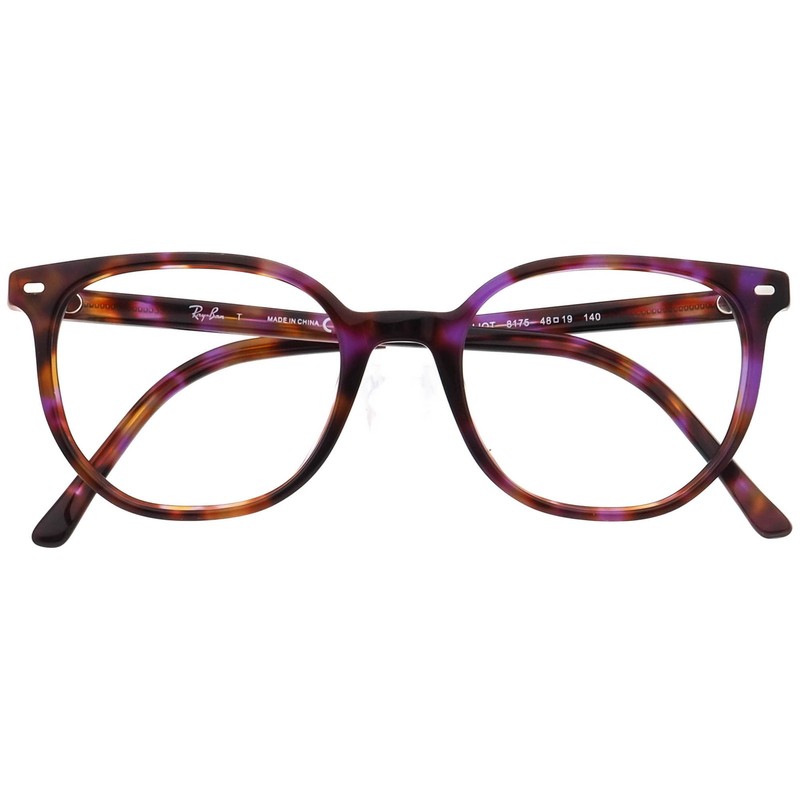 Ray-Ban RB 5397 Elliot 8175 Brown & Violet Havana Square Frame 48[]19 140 gallery