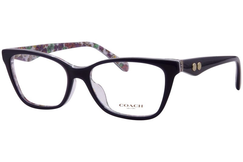 Coach HC6248U 5895 Eyeglasses Women’s Milky Violet/Floral Field Full Rim 52mm