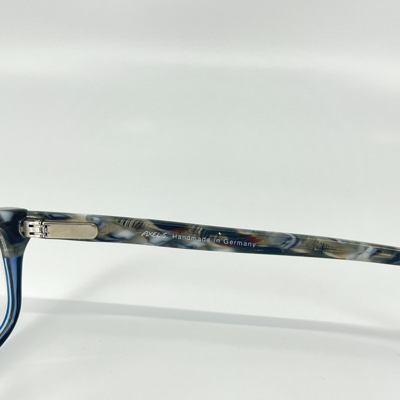 AXEL S. Eyeglasses Patrick 278 C 595 Blue Brown Rectangular Frames 56[]15 140 mm gallery