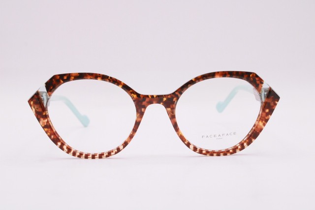 NEW FACE A FACE WITTY 1 COL 3070 BROWN BLUE AUTHENTIC EYEGLASSES 50-20 gallery
