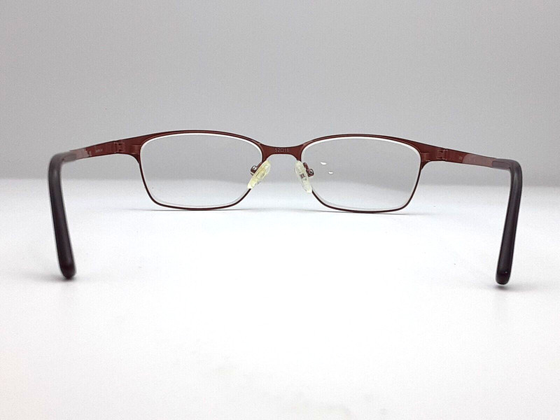 TI Flex 2103 604 Titanium, Shiny Wine Coral Eyeglass Frames 52 16 135 8/F10 gallery