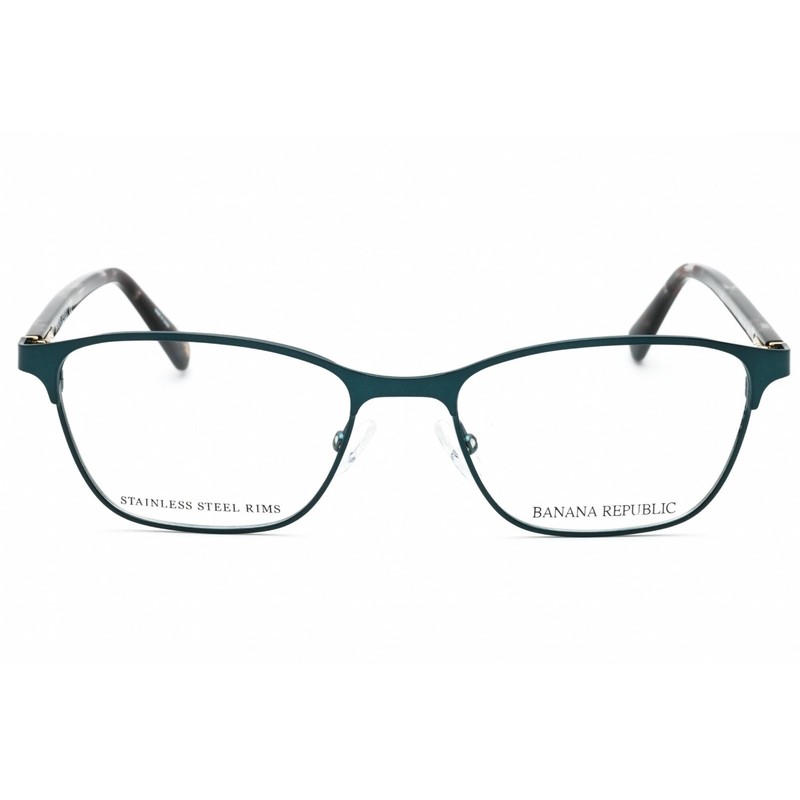 Banana Republic Women's Eyeglasses 51mm Teal Metal Full Rim Frame CAMILA 0ZI9 00 gallery