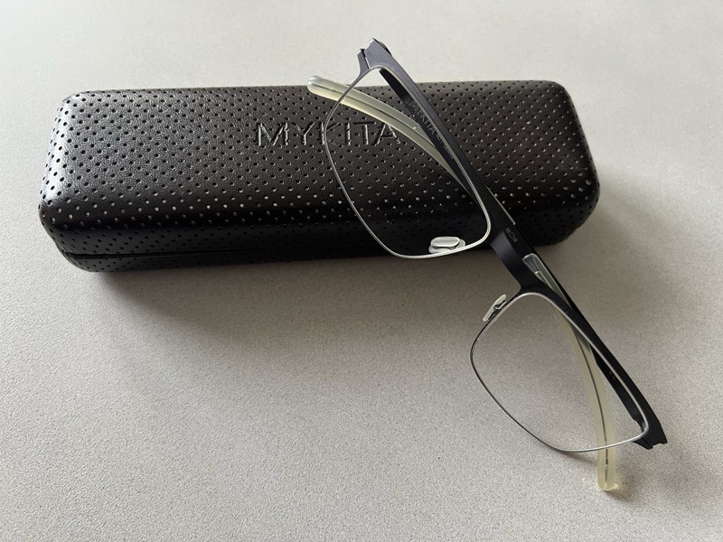 MYKITA Dennis Unisex Eyeglasses 52 16 140 Graphite Made In Germany Frames Only