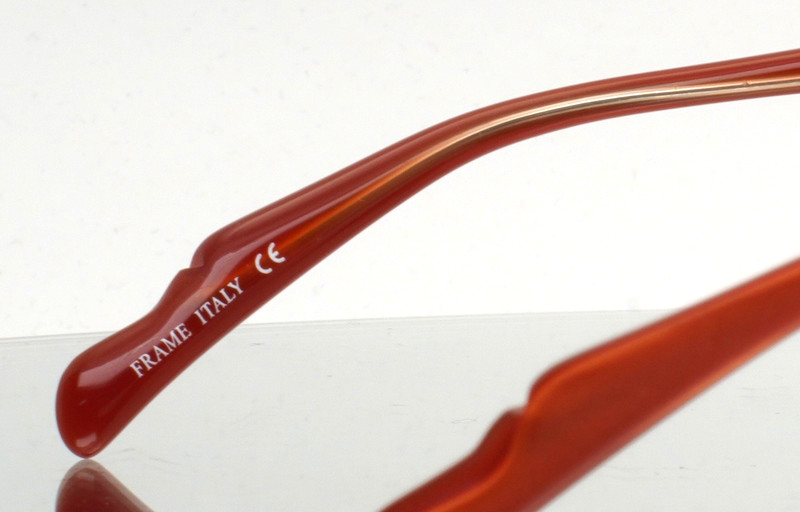 DIVA TREND 8117 C.5PT Brown Rust Flecked Womens Cat Eye Eyeglasses 51-16-140 C gallery