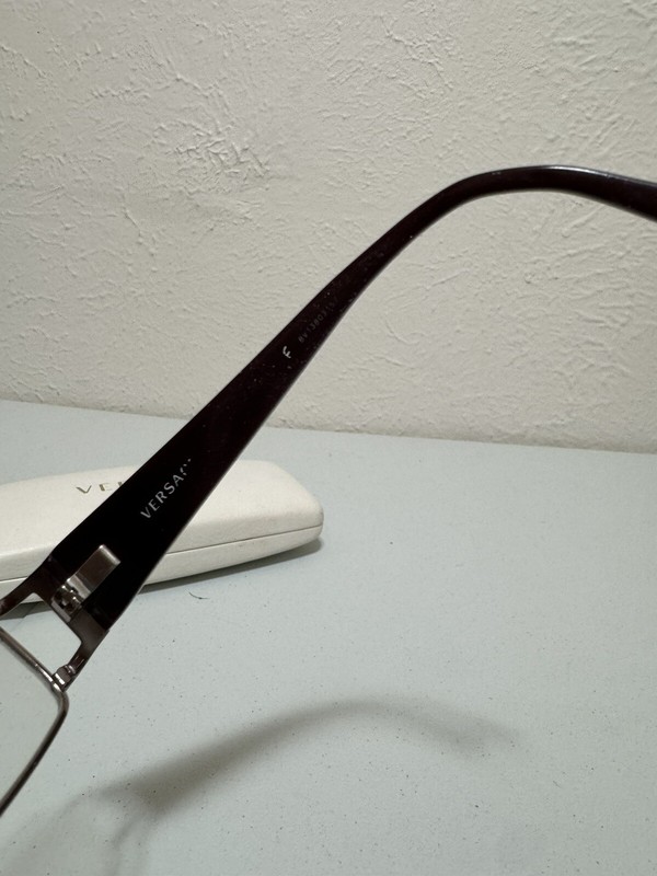 Versace Glasses Lot Of 2 VE 1163-B 1045 And Mod 1163-B 1333 Frames Only Damaged gallery
