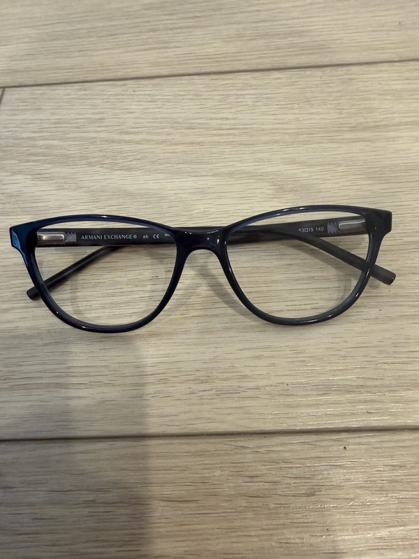 ARMANI EXCHANGE eyeglasses BLUE SOFT CATS YES glasses frame MOD: AX3047 8237