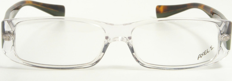 AXEL S. PERCY 249 c 217-63 Clear / Tortoise Eyeglasses Frame 55-14-142 NEW