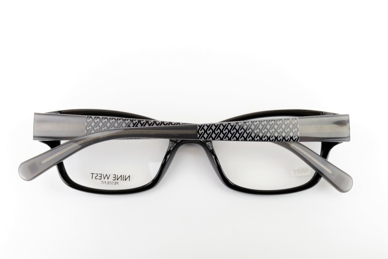 NINE WEST NW5088 001 Polished Black 48-17-135 Eyeglass Frames Flex Hinges X605 gallery