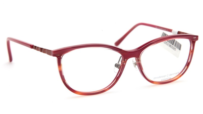 NEW PRODESIGN DENMARK 3650-1 c.4024 Red EYEGLASSES GLASSES 50-14-140mm B36mm gallery