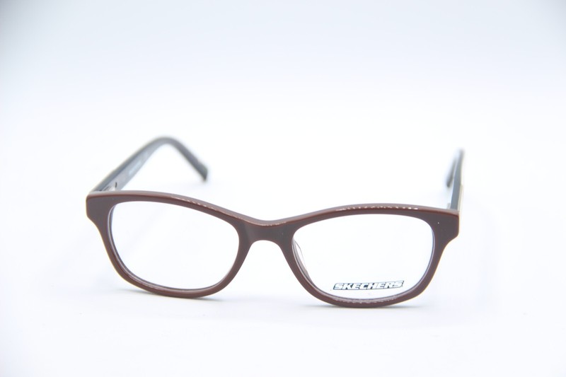 NEW SKETCHERS SE 1602 048 BROWN AUTHENTIC EYEGLASSES 46-16 gallery