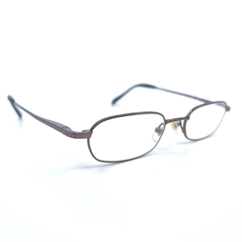 Nikon NT6008 Titanium Bronze Eyeglasses Frame 50-19-145 Eyewear