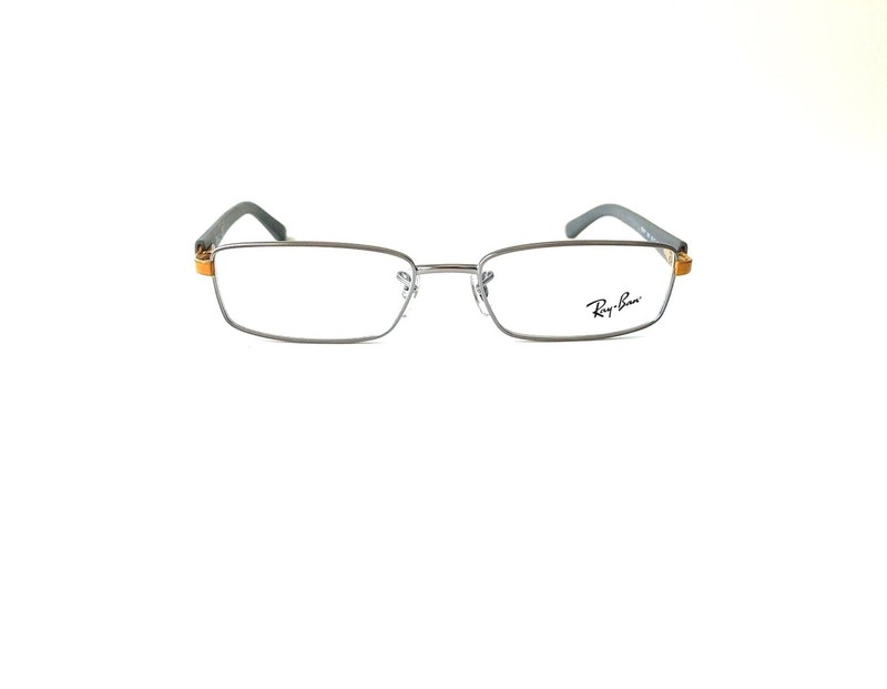 New Ray Ban Frames Unisex Eyeglasses Silver Rubber Metal RB 6217 2620 48 17 135 gallery
