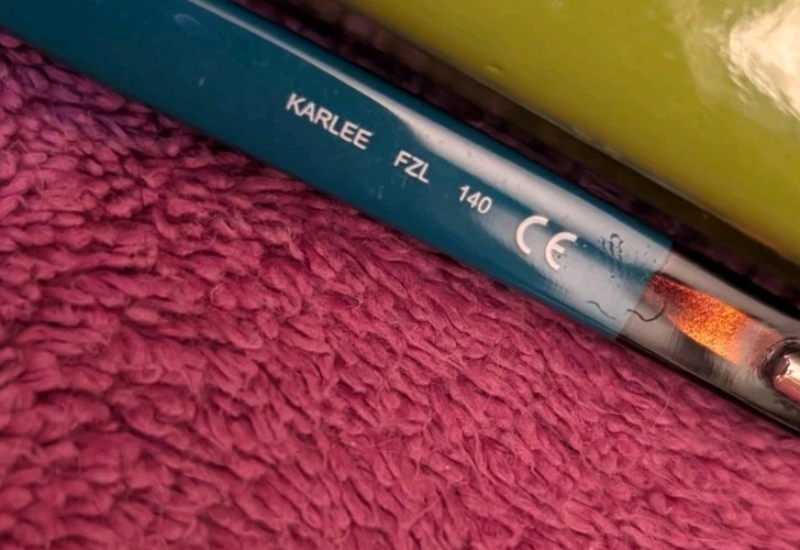 Kate Spade Eyeglasses, Hard Case And Cloth Karlee FZL 140 Havana Turquoise gallery