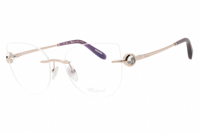 CHOPARD VCHL27S 0A39 Eyeglasses Red Gold Frame 55mm