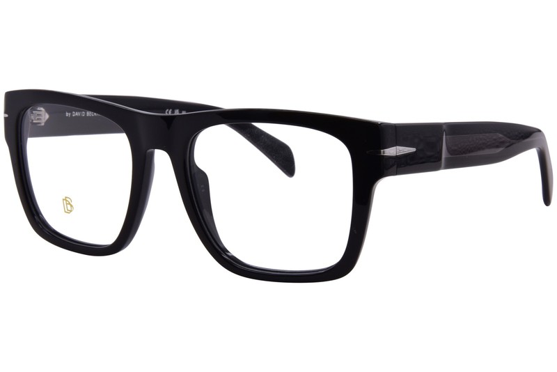 David Beckham DB 7020/Bold 807 Eyeglasses Men’s Black Full Rim Square Shape 54mm