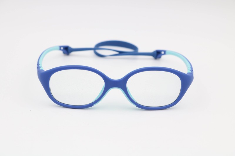 Eight To Eighty Little Bit Purple Oval Eyeglasses Frames 40-14-110