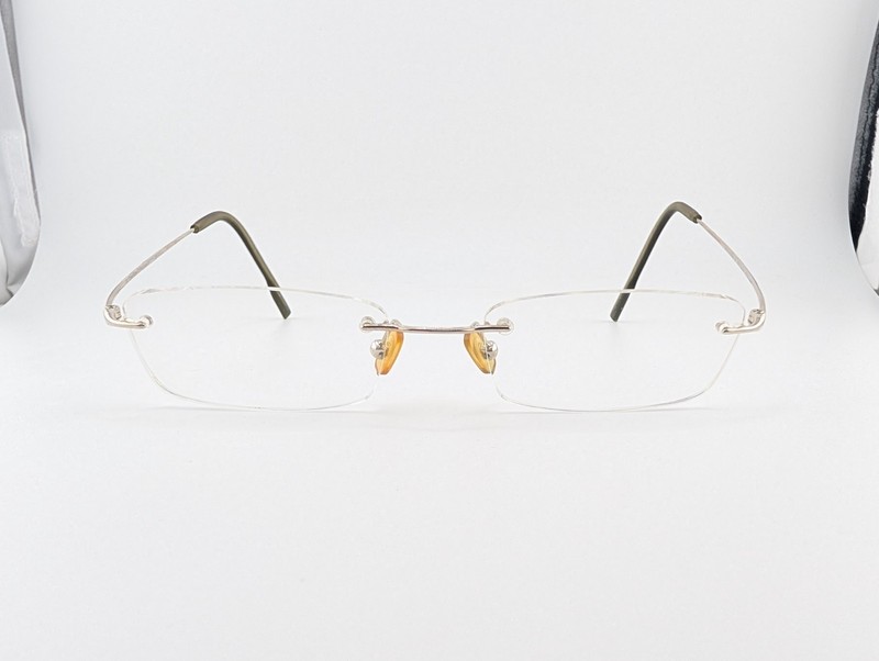Calvin Klein Eyeglasses Frames Only CK7504 030, 52-19-140, Gray, Titanium, Japan gallery
