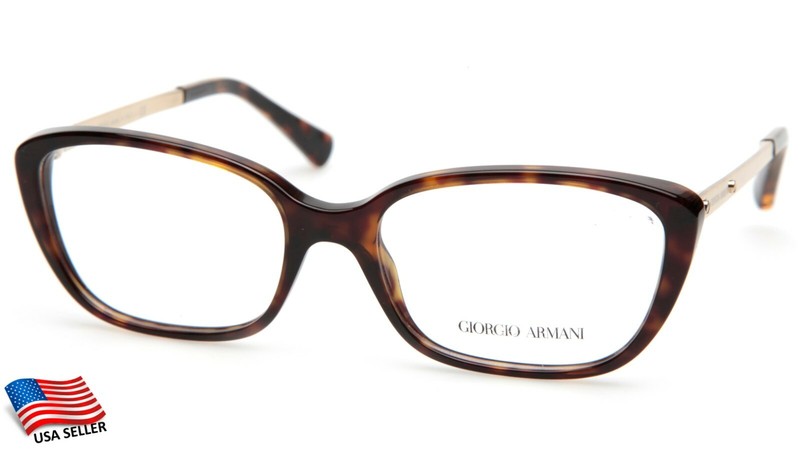 NEW GIORGIO ARMANI AR 7012 5026 Havana EYEGLASSES FRAME 54-17-140 B37mm Italy