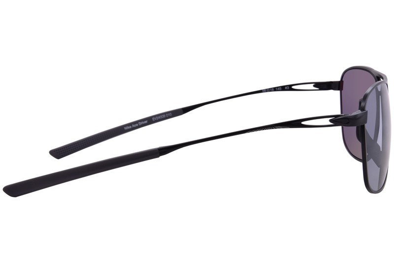 Nike Ace Driver EV24008 010 Sunglasses Titanium Men's Satin Black/Grey 56mm gallery