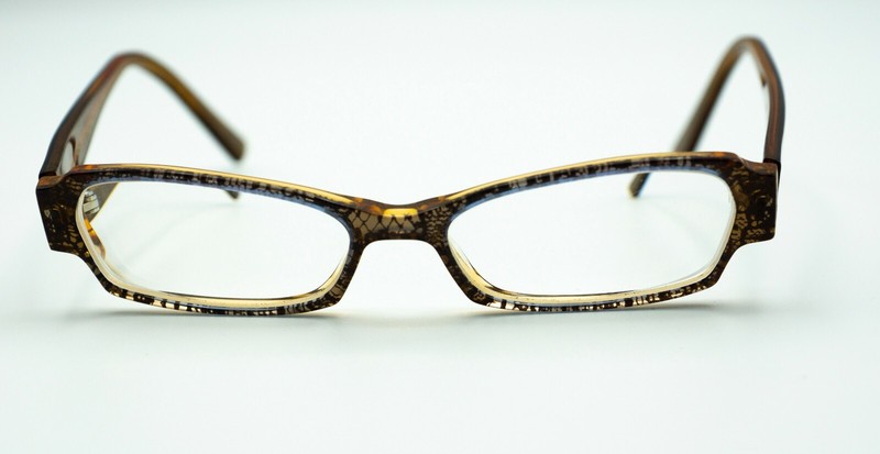 JEAN LAFONT FRANCE Niki 347 Blue & Brown 50[]14-142 Eyeglasses Eyewear Frames gallery