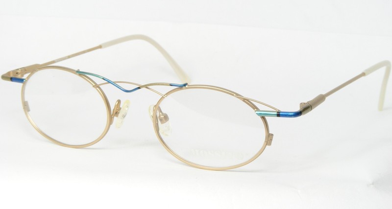 Vintage MOSSITO 3093 B209 MULTICOLOR UNIQUE RARE EYEGLASSES 43-20-133mm Italy