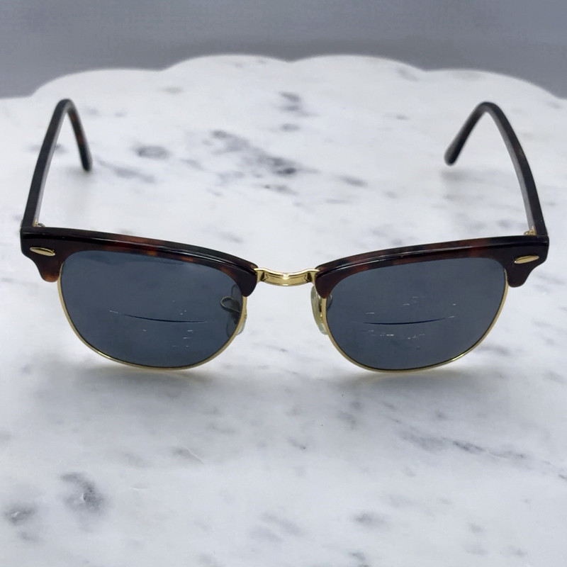 Ray-Ban RB3016 Clubmaster W0366 Tortoise Gold Sun / Eyeglasses Frames Only 49-21